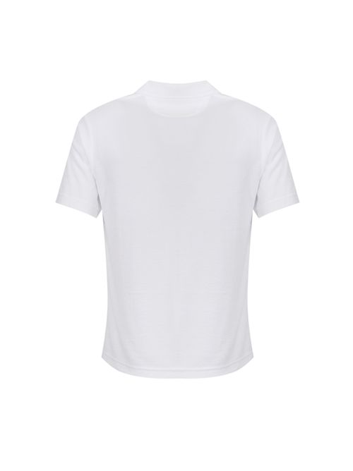 Polo Jeremy in misto cotone e lyocell White Mc2 Saint Barth | JER000100151L